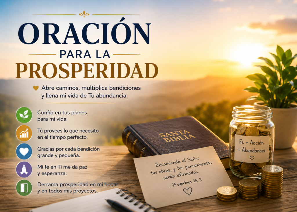 Oración para la Prosperidad